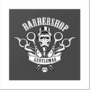 Barbershop Gentleman Posters and Art